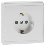 50138 CBR - TOMADA SCHUKO MONOBLOCO C/OBTURADOR BRANCA EFAPEL 5603011071066