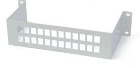 546620 -8424450169117 TELEVES - Suporte Adaptador Coaxial "F" Fêmea - "F" Fêmea, para Paneis (Ref. 546610)