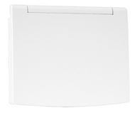 70634 TBR - 5603011066970 CENTRO SCHUKO C/TAMPA E OBTUR (IP44) BRANCO EFAPEL