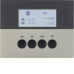 85745173 - K.1/K.5-progr. hor. est. KNX RF,aço inox BERKER EAN:4011334375630
