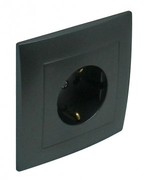 90135 CIS - TOMADA SCHUKO MONOBLOCO GRIS EFAPEL 5603011070281