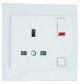90184 CBR - TOMADA INGLESA C/INTERRUPTOR BRANCA EFAPEL 5603011575472