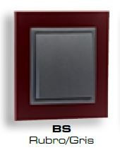 90910 TBS - ESPELHO SIMPLES RUBRO/GRIS EFAPEL 5603011592134