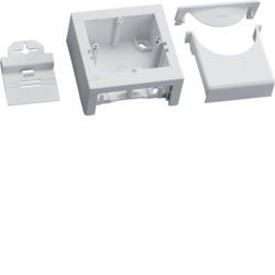 ATA806099010 - Cx. aparelhagem univ. + adaptd. ATA HAGER EAN:4012740865548
