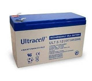 Bateria Chumbo 12V 7,2Ah (150 x 63 x 95 mm) - Ultracell