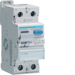 CDC525A - Inter. dif. 1P+N 25A 30 mA tipo AC 2M HAGER EAN:3250611621263
