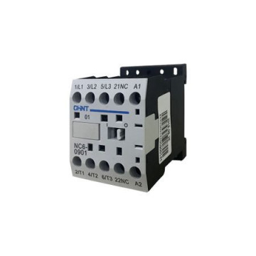 CHINT - CONTACTOR TRIPOLAR MINI 20AC1/9AC3 1NC 230VAC NC63901230