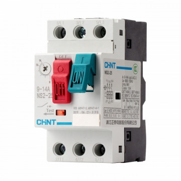 CHINT - DISJUNTOR MOTOR 3P 9-14A 2.5M 400/415VAC NS22514