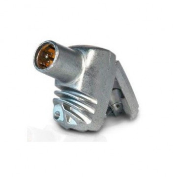 Conector Coaxial Angular - F Rápido blind.9,5 mm ø Ref. 413401 Televes