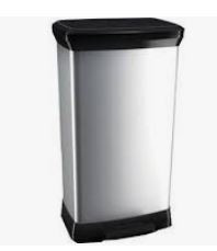 Cubo decorado c/ pedal 50L