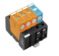 Descarregador Sobretensão VPU II 3+1 280V/40KA Weidmuller