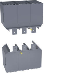 HYW023H - Cobre bornes inclinados 3P x630/P630 HAGER EAN:3250613201081