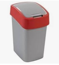 KETER CURVER 195024 Pacific Flip Bin fecho bascular 50L P(cm)29,4 A(cm)65,3 L(cm)37,6