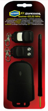 Kit Emissor Receptor 2 Canais e 2 Comandos Exterior (433,92) - SUPERIOR