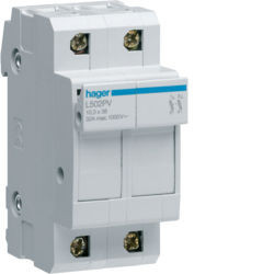 L502PV - Corta-Circuitos p. Fusíveis 2P 1000VDC HAGER EAN:3250614124822