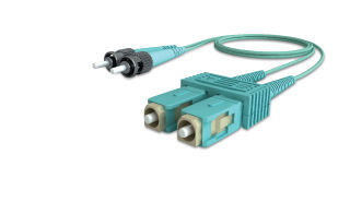 LM-020D3SCPSTP - Patch Cord jumper SC - ST MM 50/125 OM3 LSZH Duplex 2m LIGHTMAX