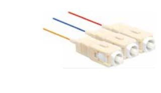 LM-020S3SCPK06 - Pigtails Kit de 6 pigtails MM OM3 900um SC/PC LIGHTMAX