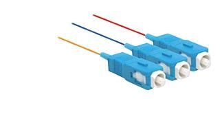LM-020S9SCUK06 - Pigtails Kit de 6 pigtails SM 900um SC/UPC LIGHTMAX