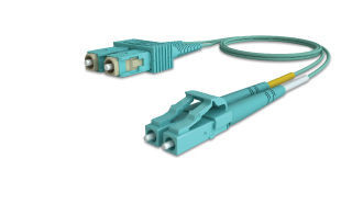 LM-050D3LCPSCP - Patch Cord jumper LC - SC MM 50/125 OM3 LSZH Duplex 5m LIGHTMAX