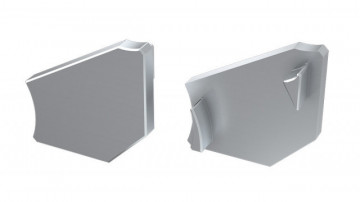 TP1232 - Topo Plastic. Branco P/Perfil COSMO - Quant. fornecida = 1 un