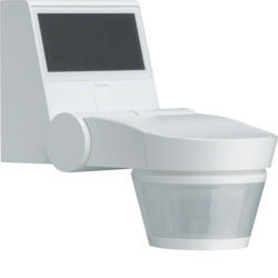 TRE530 - Detector mov. 220º RF KNX solar branco HAGER EAN:3250617573726