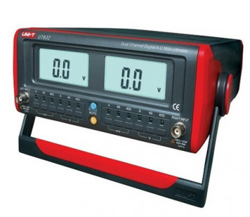 VOLTÍMETRO DIGITAL DE BANCADA AC C/ PORTA USB - UNI-T