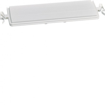VZ001VB - Placa passa-cabos lisa p/vega HAGER EAN:3250611025573