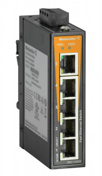 Weidmuller SWITCH IE-SW-EL05-5TX - 5 portas, sem gestão, Fast Ethernet 2682130000
