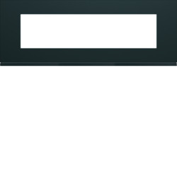 WXP0208 - gallery 8M Quadro horizontal, preto HAGER EAN:3250617199391