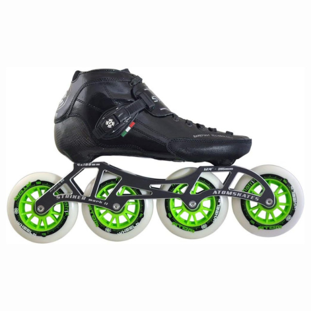 Luigino Strut Racing Skates 4x100mm Black