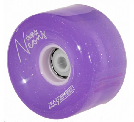 Chaya Led Wheels - Neon Purple - 65*38m/78a, 4-Pack