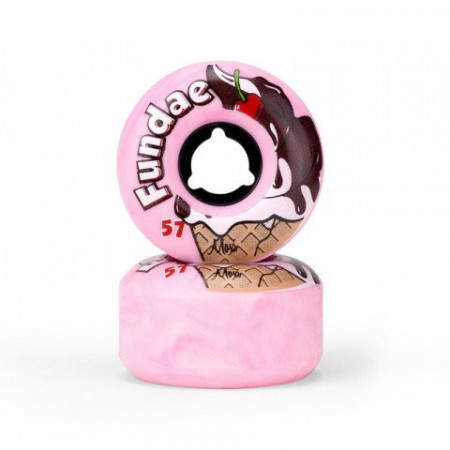 Moxi Fundae Wheels 57/92A - Pink