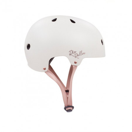 Rio Roller Rose Helmet - White