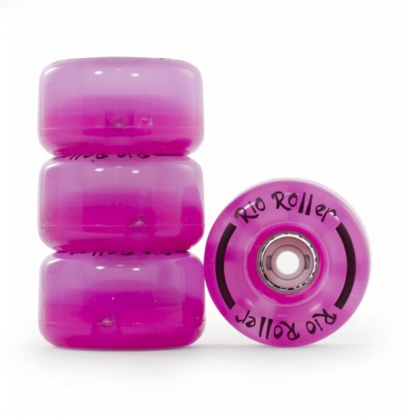 Rio Roller Light Up Wheels 58x32mm (Pack 4un)