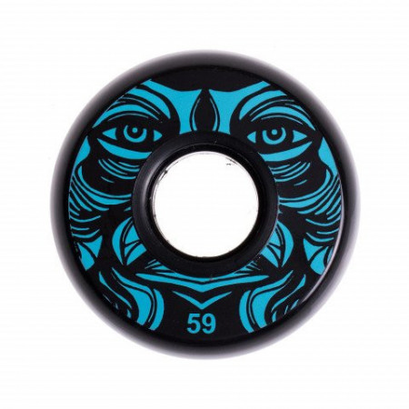 KALTIK Face Blue Wheels 59mm/90A - 4 pack