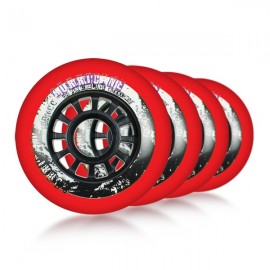 Powerslide Hurricane 80mm/85A Red (Pack 4un)