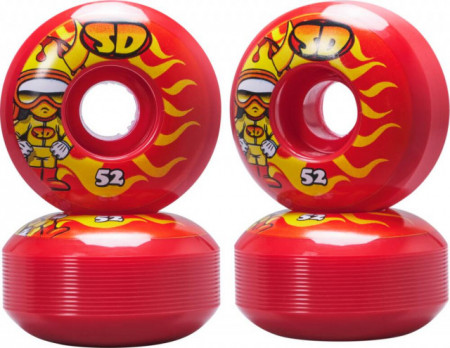 Speed Demons Skateboard Wheels Hot Shot 4-Pack