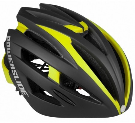 Powerslide Capacete Race Attack - Preto/Amarelo