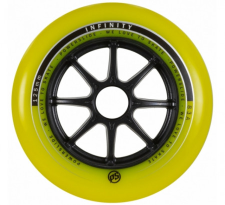 Powerslide Infinity Wheel 125mm/83A Yellow