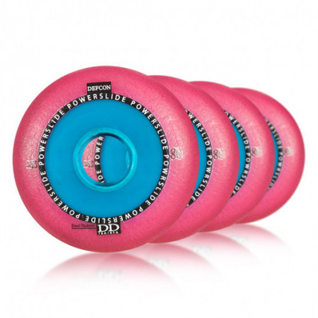 Powerslide Defcon Pink 80 mm