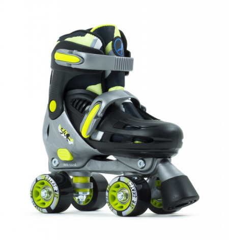 SFR Hurricane III Black/Yellow - Patins Ajustáveis