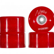 Chaya Led Wheels - Neon Red - 65*38m/78a, 4-Pack