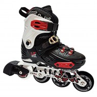 KRF Freeskate First Preto/Vermelho