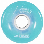 Chaya Led Wheels - Neon Blue - 65*38m/78a, 4-Pack