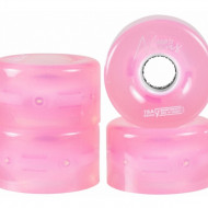 Chaya Led Wheels - Neon Pink - 65*38m/78a, 4-Pack