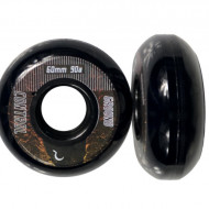Ground Control Earth City Wheels 60mm 90A Black (4 pack)