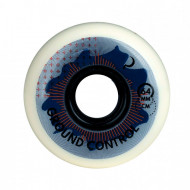 Ground Control - Wheels 64mm/90A Turbulence White (4 pack)