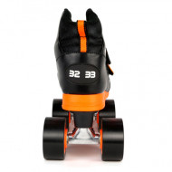 KRF Roller Rental Junior - Preto/Laranja