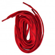 Ground Control Hockey Laces, Red - Cordões Hóquei Vermelho