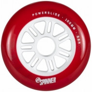 Powerslide Spinner Wheels 100mm/88A - Red